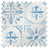 Moroccan Tiles, Vivid Blue - Roller Blind